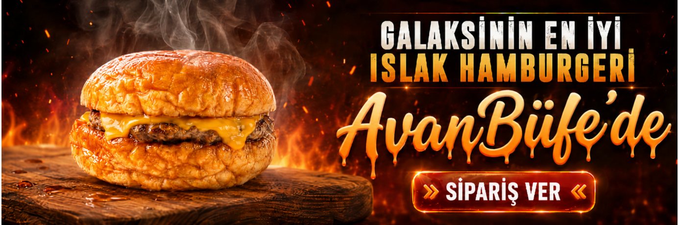Avan Büfe ıslak hamburger tanıtımı